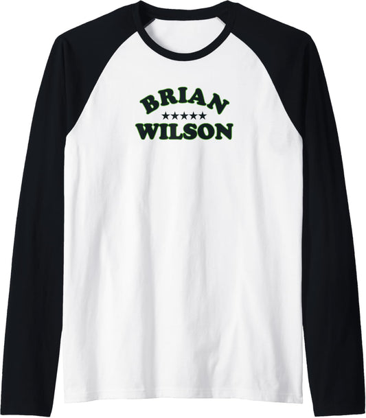 Brian Wilson U2013 Star Logo Raglan Baseball Tee