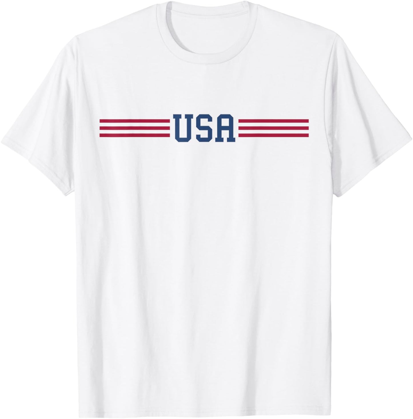 Usa Women Men Patriotic American White 4Th Of July