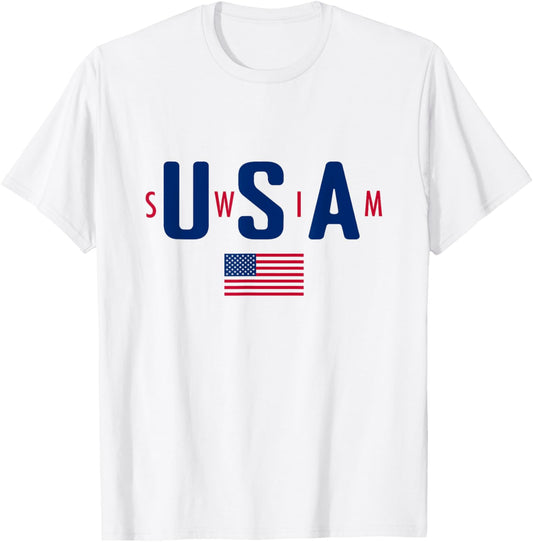 Usa Swim Shirt Usa Summer Swimming 2024 Games