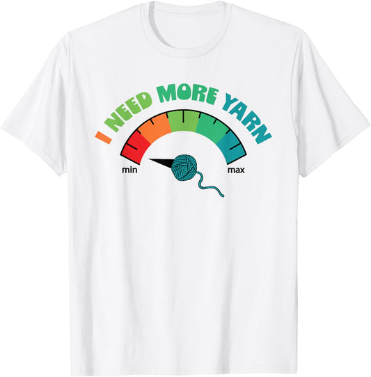 Sewing Girl Knitting Knitter I Need More Yarn