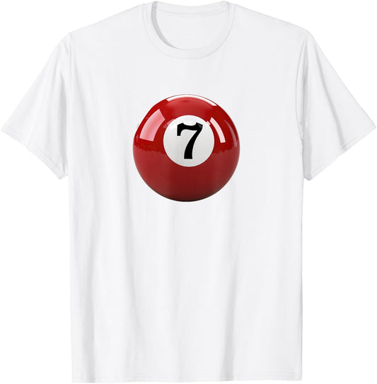 Aesthetic Retro Y2K Coquette Girlcore Billiard Pool 7-Ball