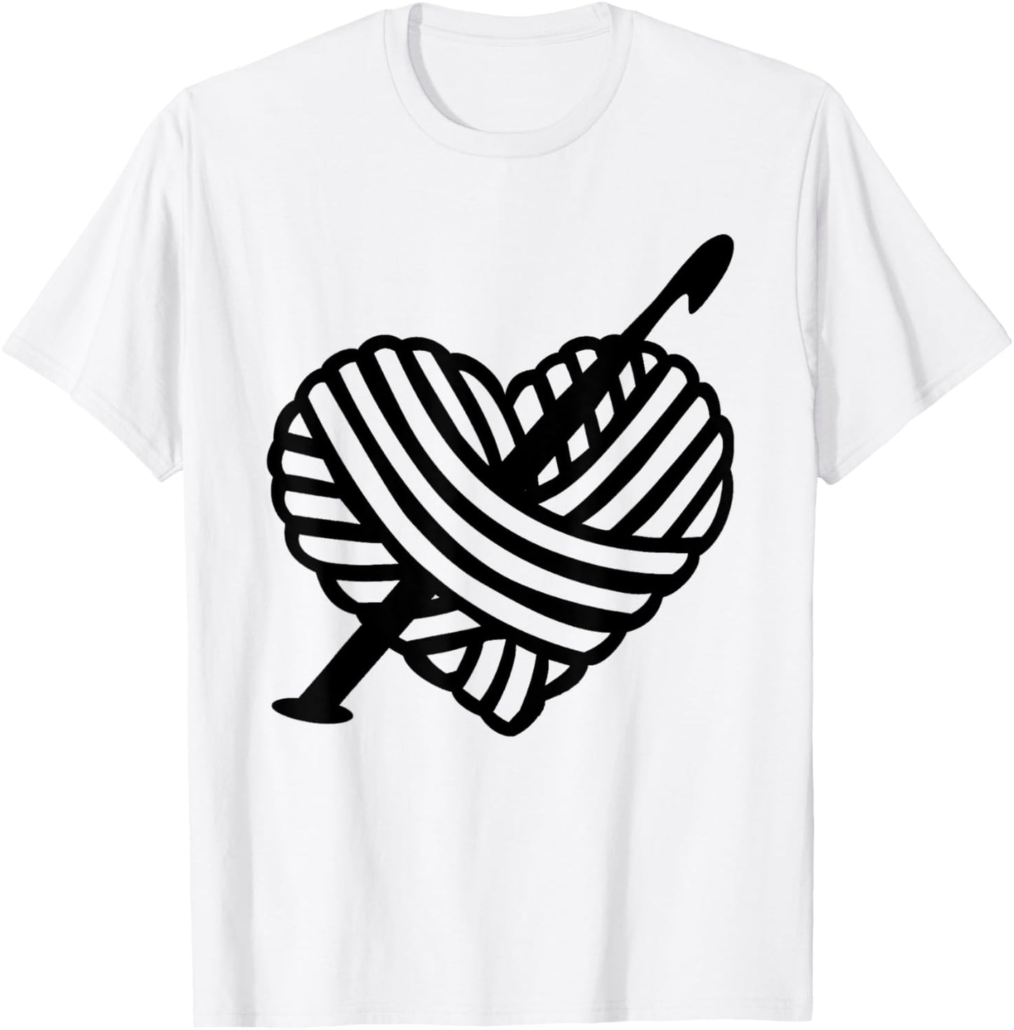 I Love Crochet T-Shirt by Crochet. Yarn. Love.