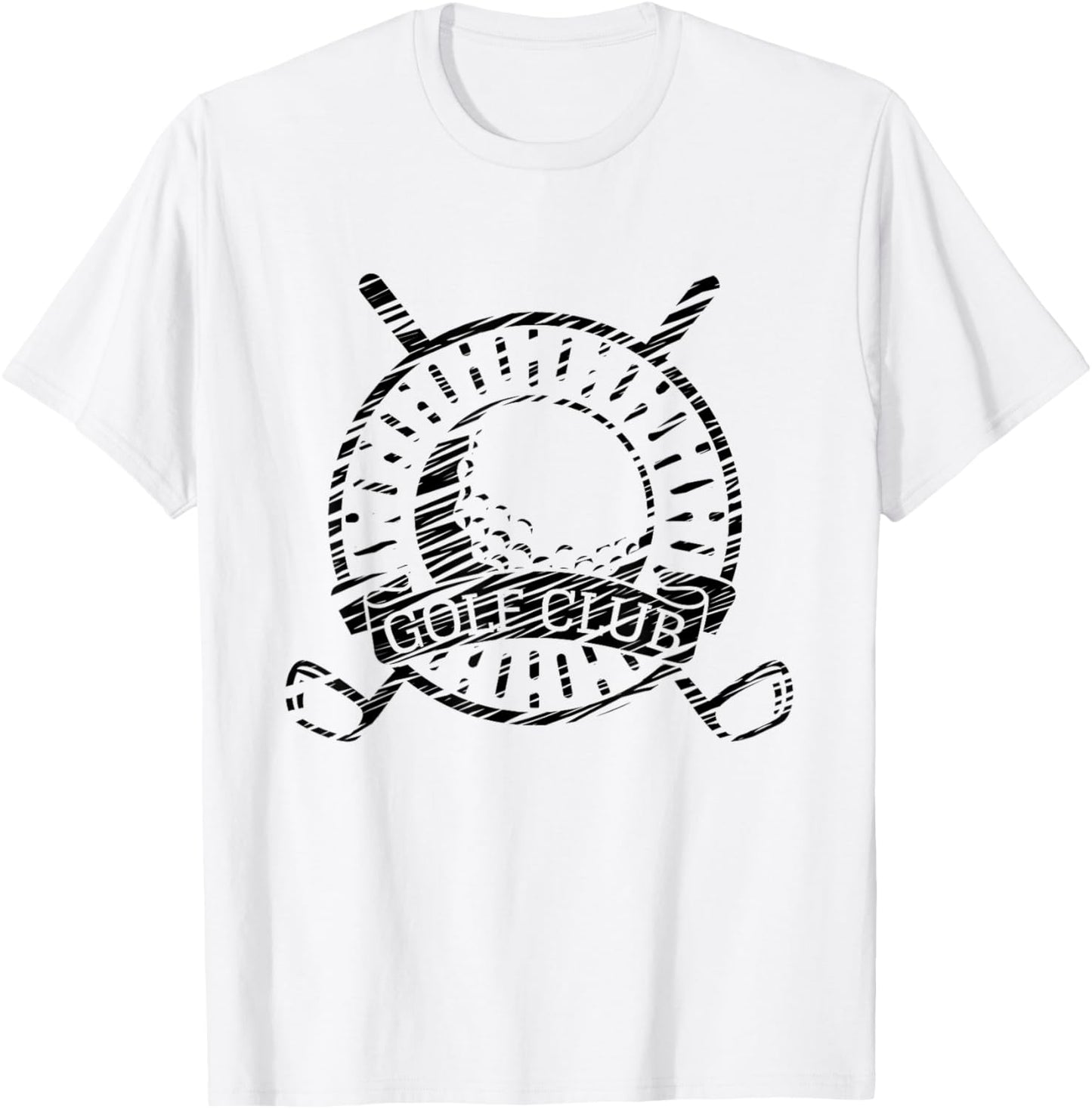 Golf and golfer fan motif vintage