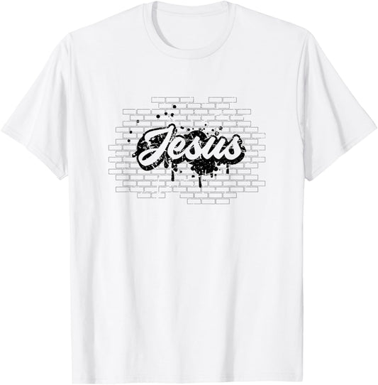 Jesus Christ Brick Wall Art Religious Vintage Christian