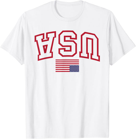 Upside Down Usa Flag In Distress Us Constitution Usa Pride