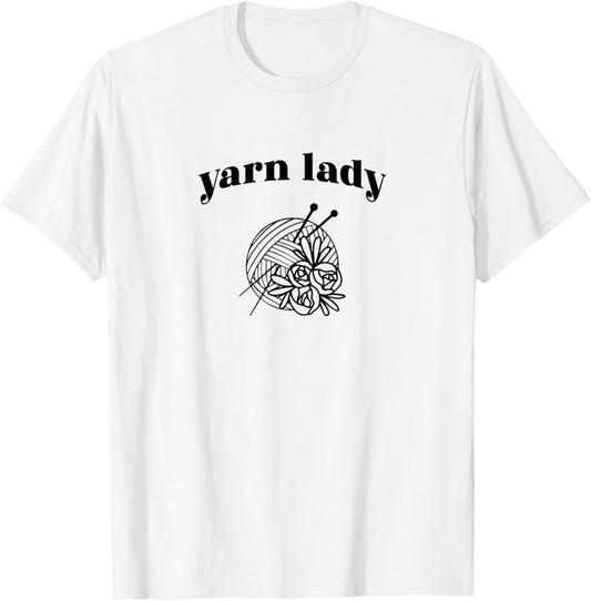 Cute Crochet Yarn Lady, Gifts for Crafters