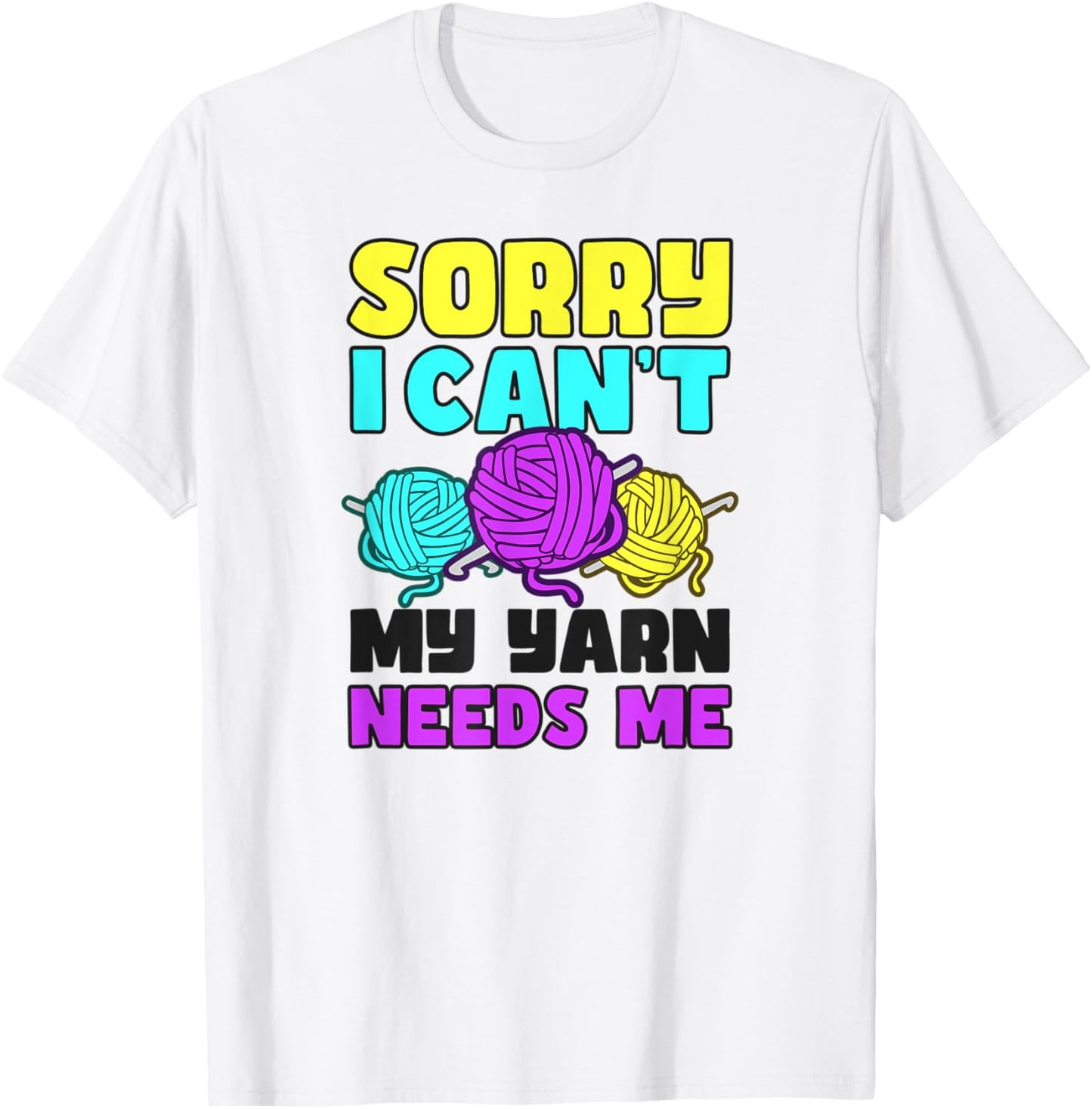 My Yarn Needs Me Design Crocheting