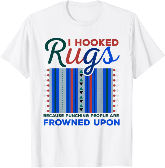 Funny Hugging Rugs Because Punching Rug Makers gift