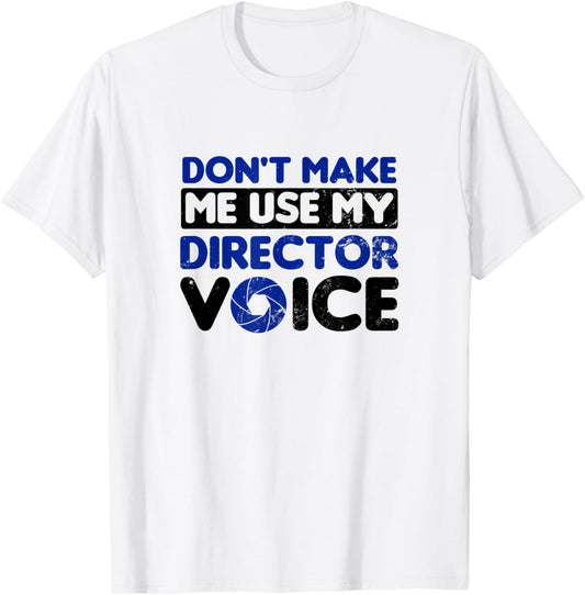 Don't Make Me Use My Voice Design Filmmaker