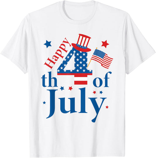 Happy 4Th Of July Independence Day Patriotic American Flag