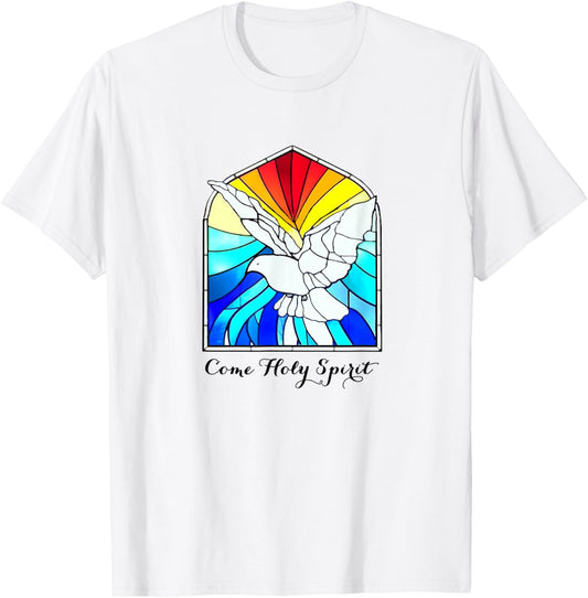 COME HOLY SPIRIT   Dove art design and Christian LOVE prayer