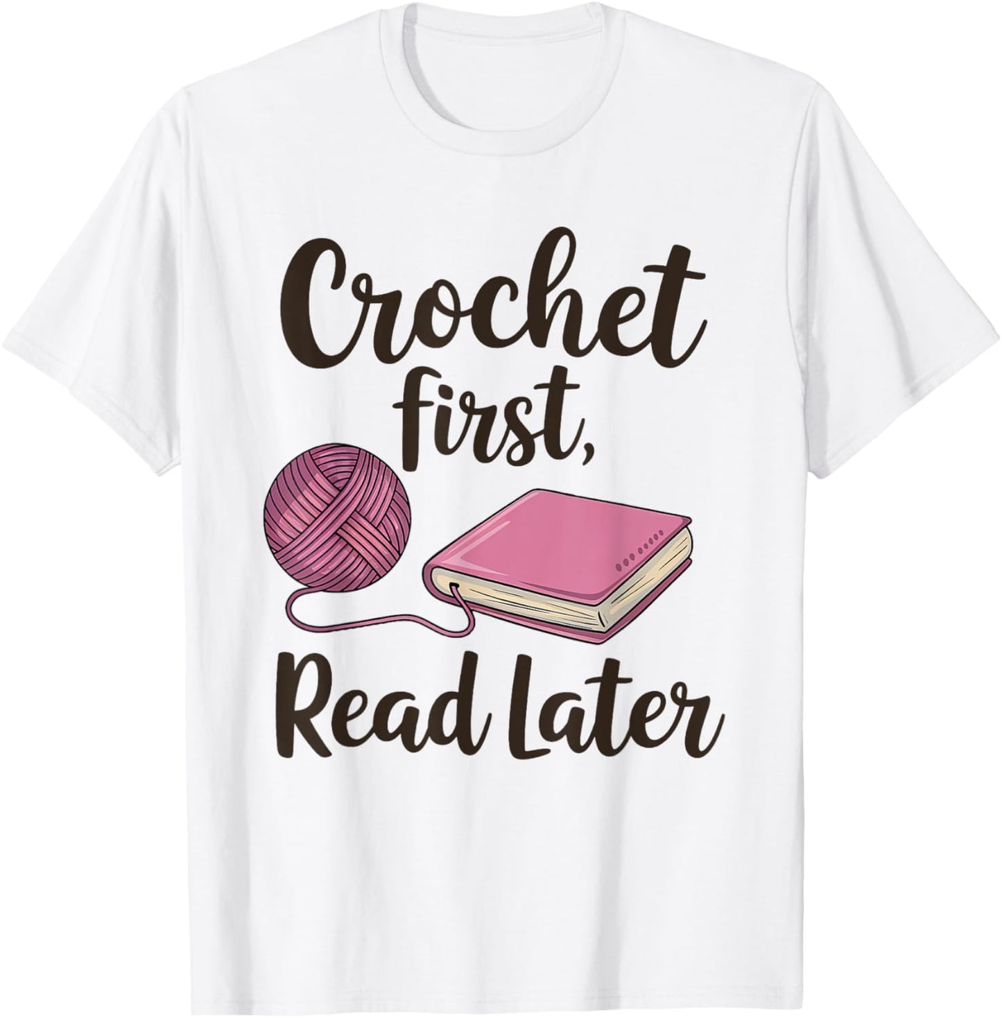 Crochet First Read Later Bookworm Yarn Crafter