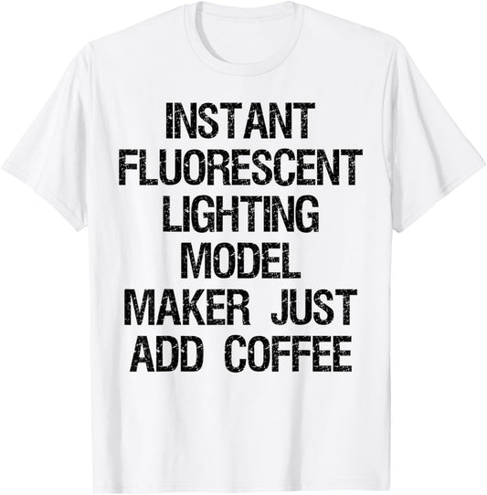 Instant Fluorescent Lighting Model Maker Just Add Coffee