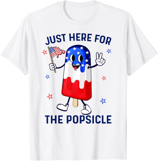 4Th Of July Popsicle Usa American Flag Patriotic Boys Kids