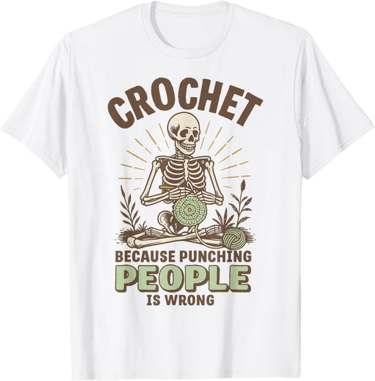 Crochet Because Punching People Is Wrong