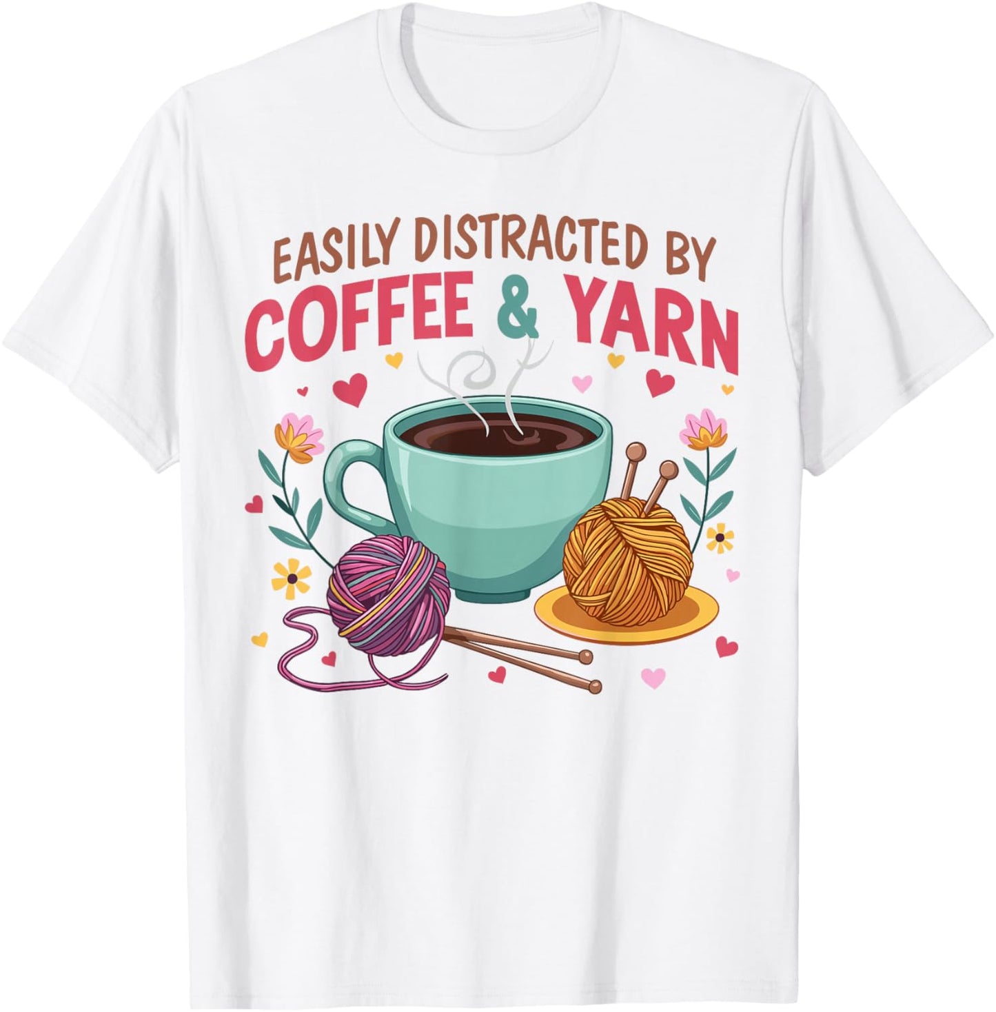 Easily distracted by Coffee and yarn