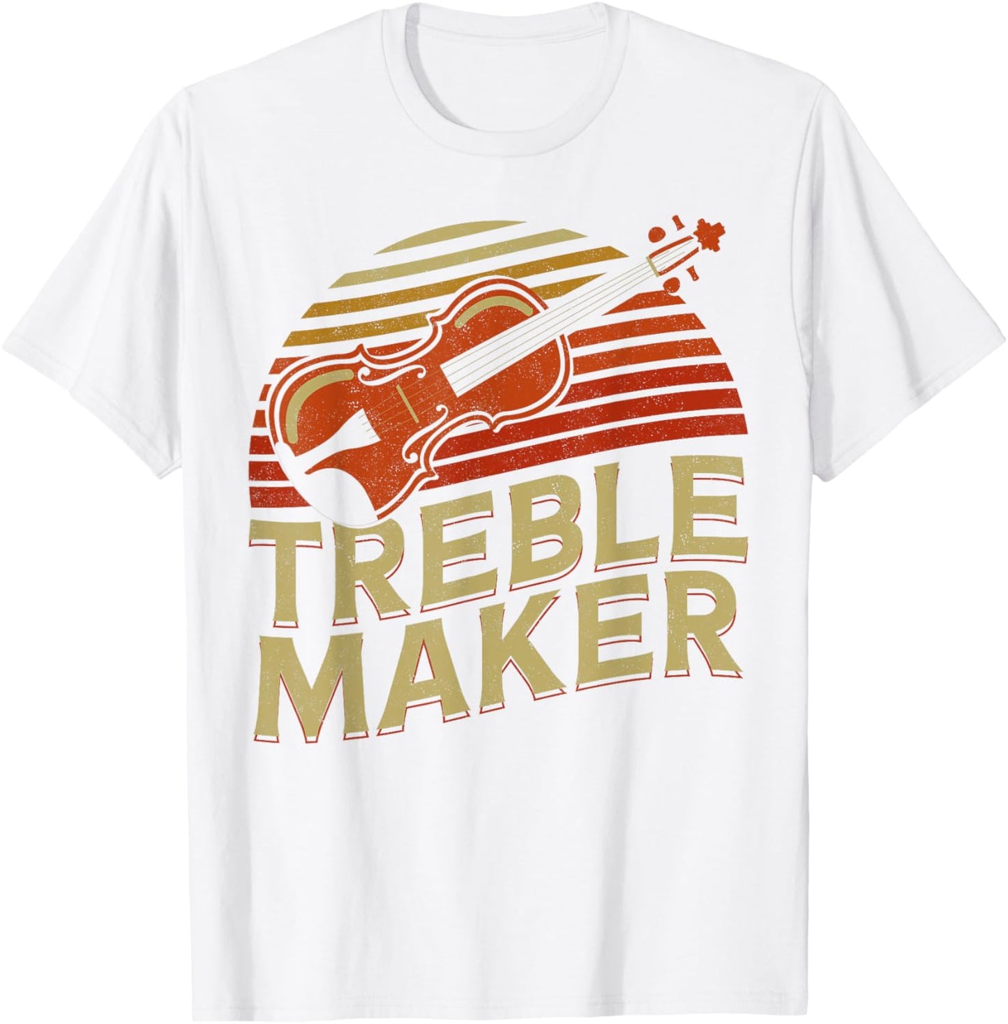 Violin Violinist Pun Treble Maker