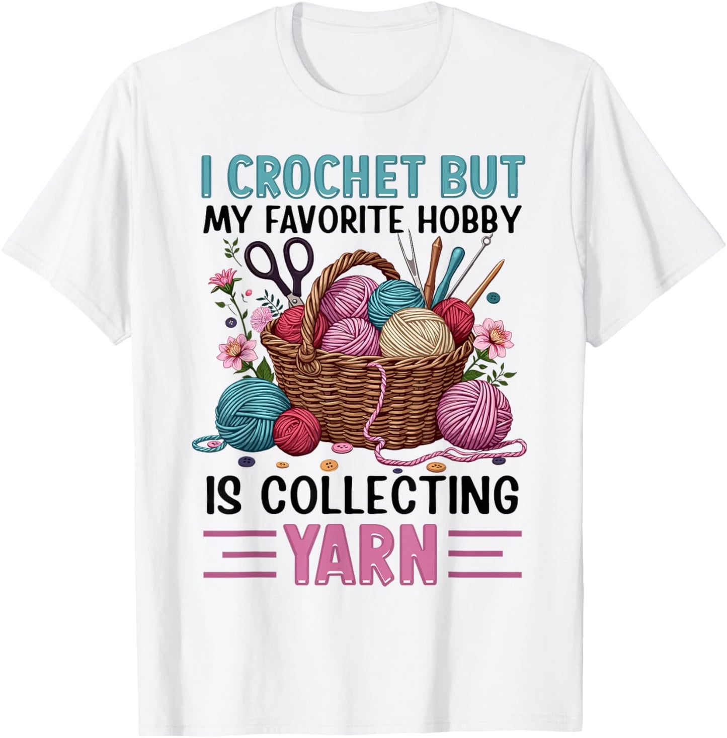 i crochet but my favorite hobby is collecting yarn girls