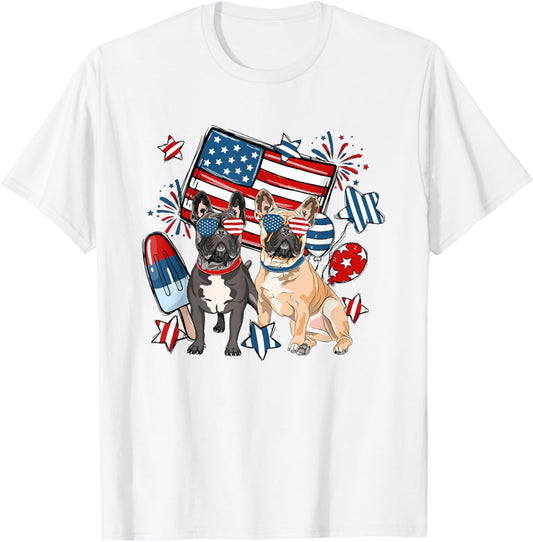 French Bulldog Patriotic Frenchie 4Th Of July Usa Flag