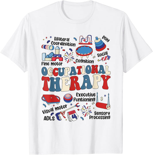 Occupational Therapy 4Th Of July American Ot Therapist Usa