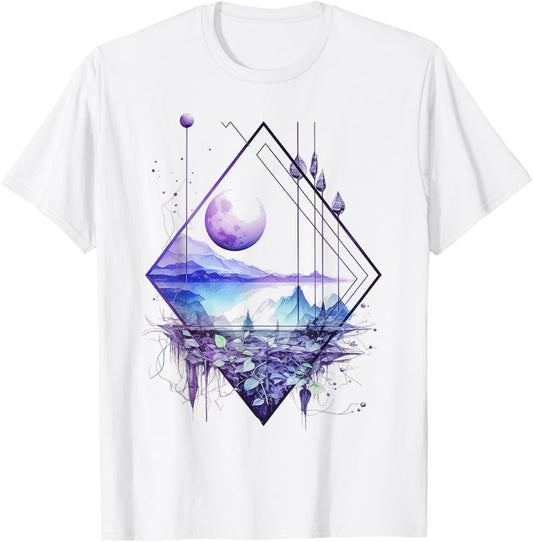 Nature Lover Polygon Art Geometric Abstract Graphic Nature