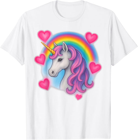 Airbrush Unicorn Y2k Vintage 2000s, Retro Nerd Aesthetic