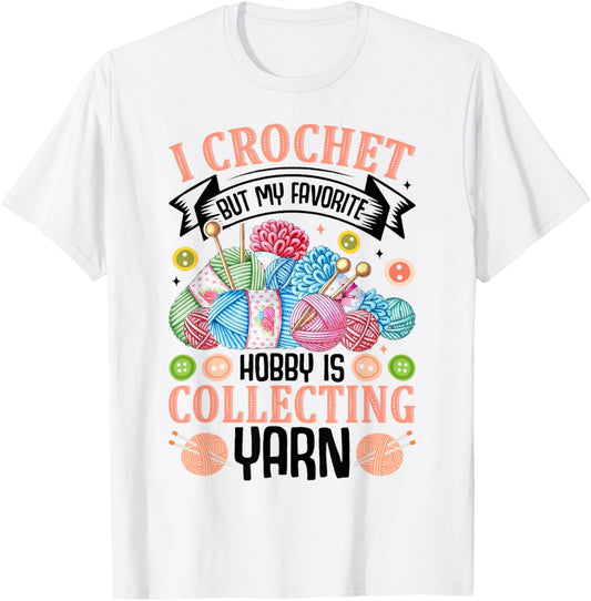 I crochet but my Favorite Hobby Crochet Hook Yarn