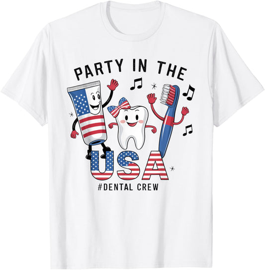 Dentist 4Th Of July Party In The Usa Dental Crew Patriotic