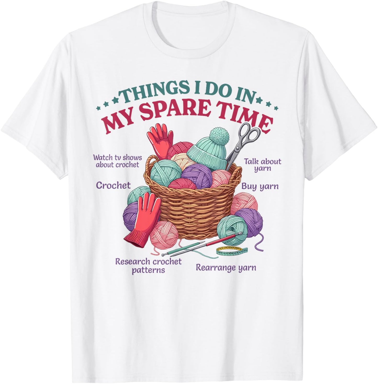 Things i do in my spare time crochet talk about yarn