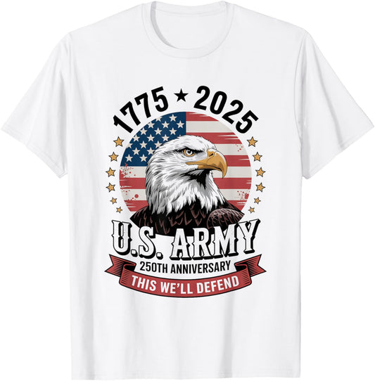 United States Army 1775 2025 250th anniversary we defend