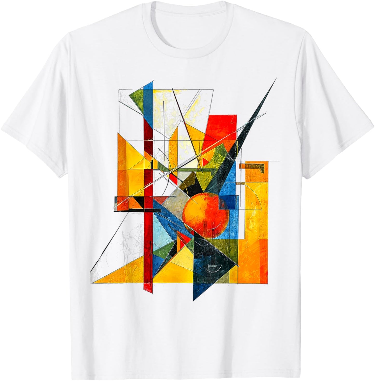 Abstract Geometric Colorful Art