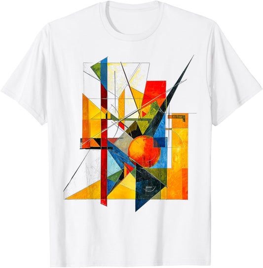 Abstract Geometric Colorful Art