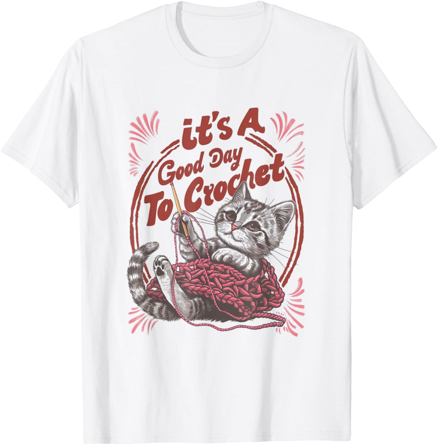 It\u2019s a Good Day to Crochet Cute Kitten in Yarn