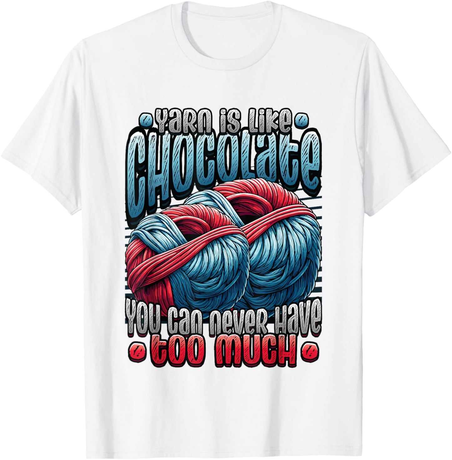 Yarn Is Like Chocolate You Can Never Have Too Much Yarn