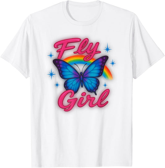Airbrush Butterfly Y2k Vintage 2000s, Retro Nerd Aesthetic