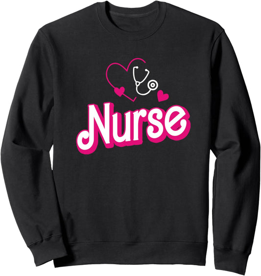 Retro Nurse Gifts Nurse Week Gifts Womens Funny Nurse Sweatshirt