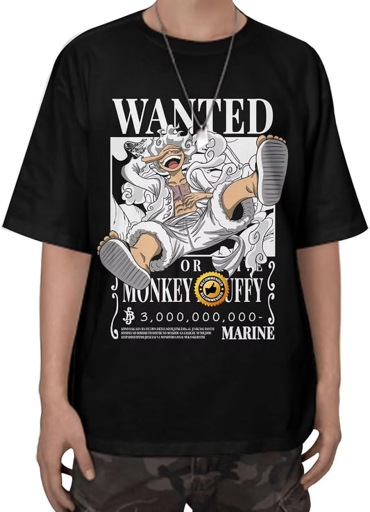 Anime T Shirt Men Women Crew Neck Shirt Cosplay Short Sleeve Shirts Style Nar a Large