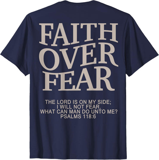 Faith Over Fear Christian