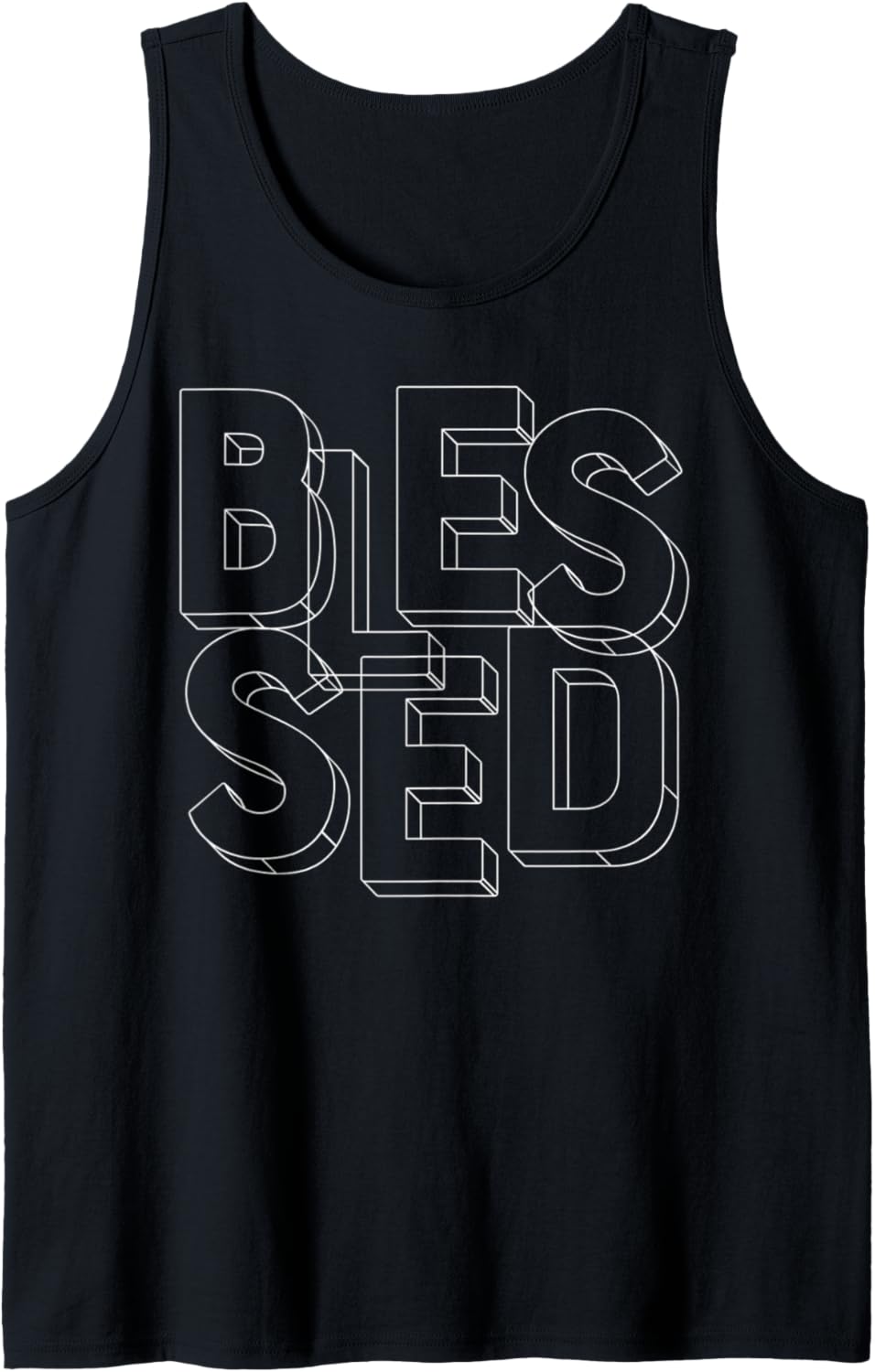 Blessed   Christian Clothing Tank Top