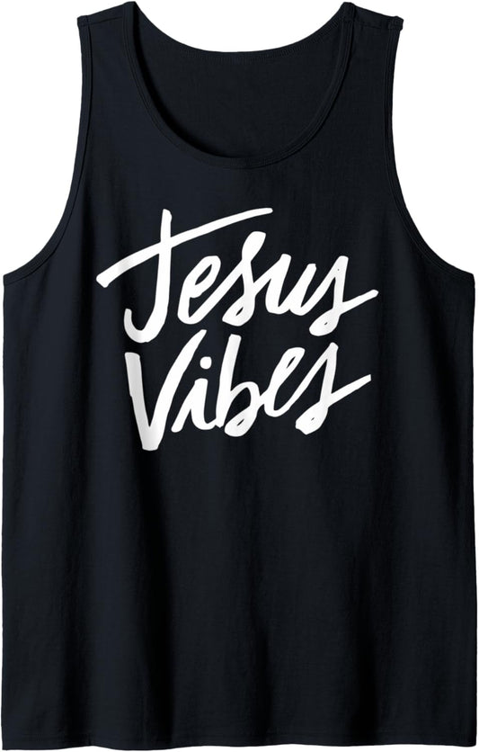 Jesus Vibes   Christian Clothing Tank Top