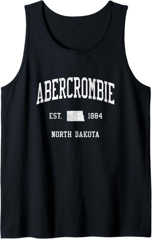 Abercrombie ND Vintage Athletic Sports JS01 Tank Top