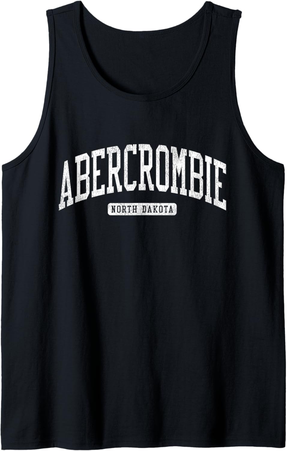 Abercrombie North Dakota ND JS03 College University Style Tank Top