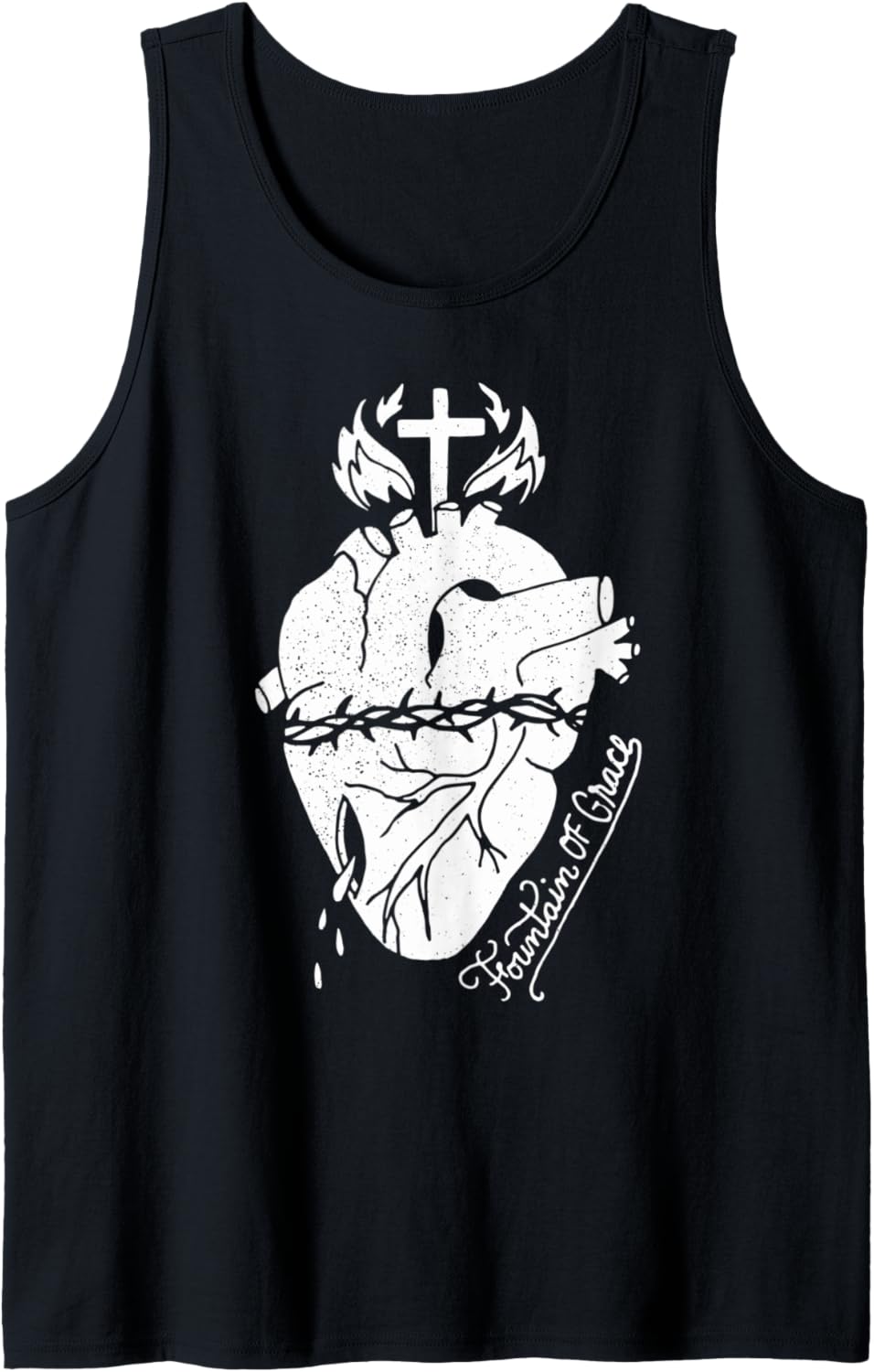 Fountain of Grace   Christian Clothing Tank Top