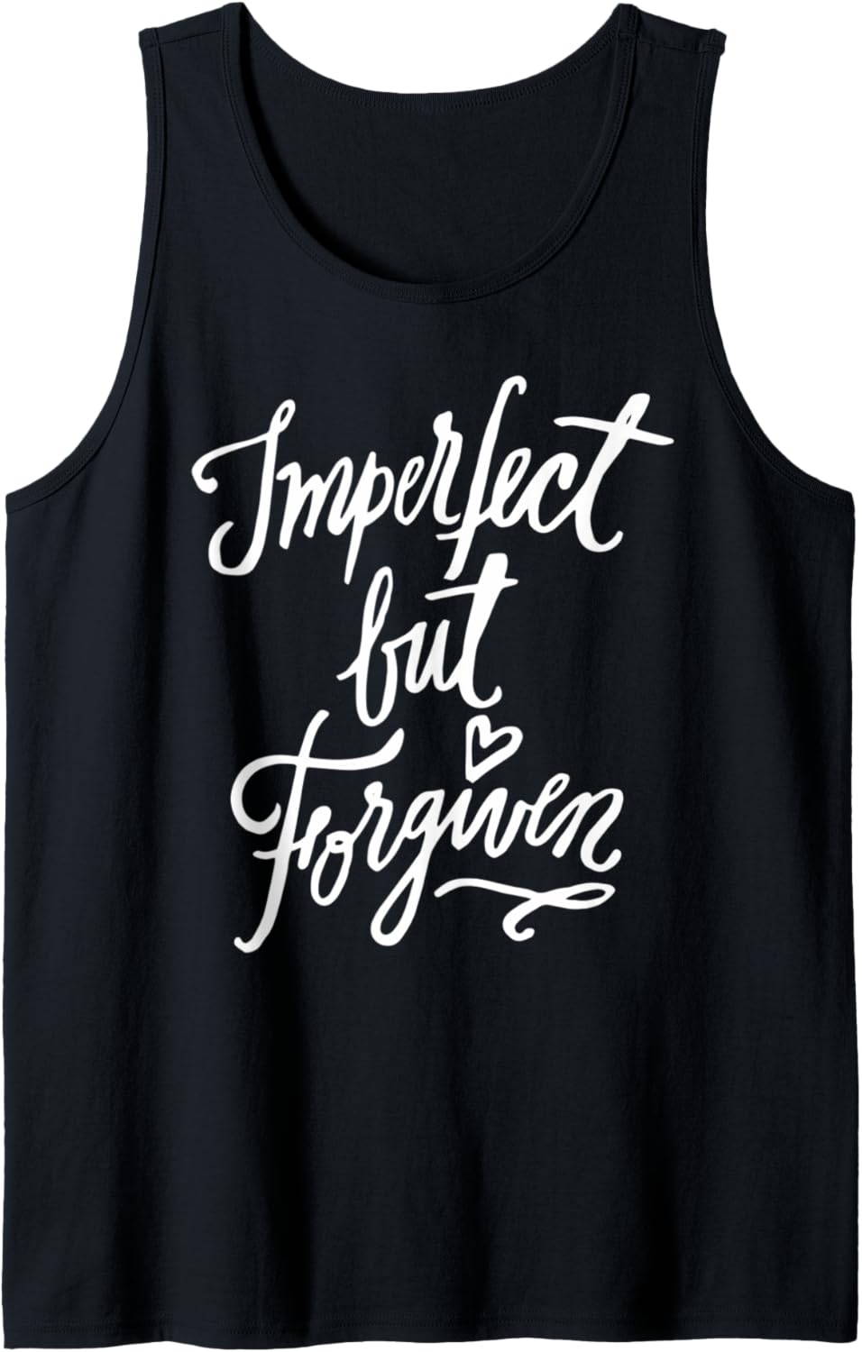 Imperfect but Forgiven   Christian Clothing Tank Top