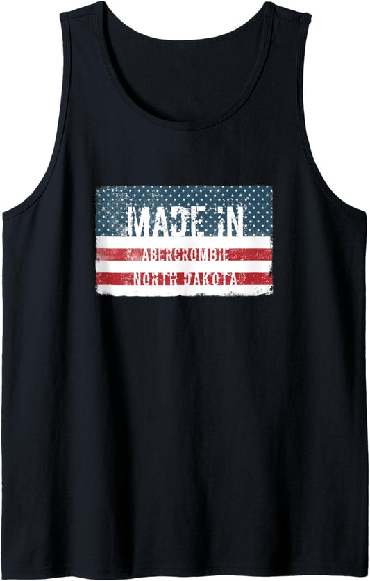 Made in Abercrombie, North Dakota Tank Top