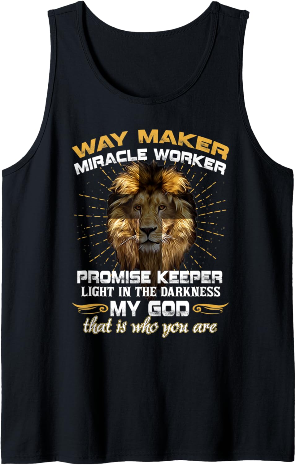 Way maker miracle worker t shirt Tank Top