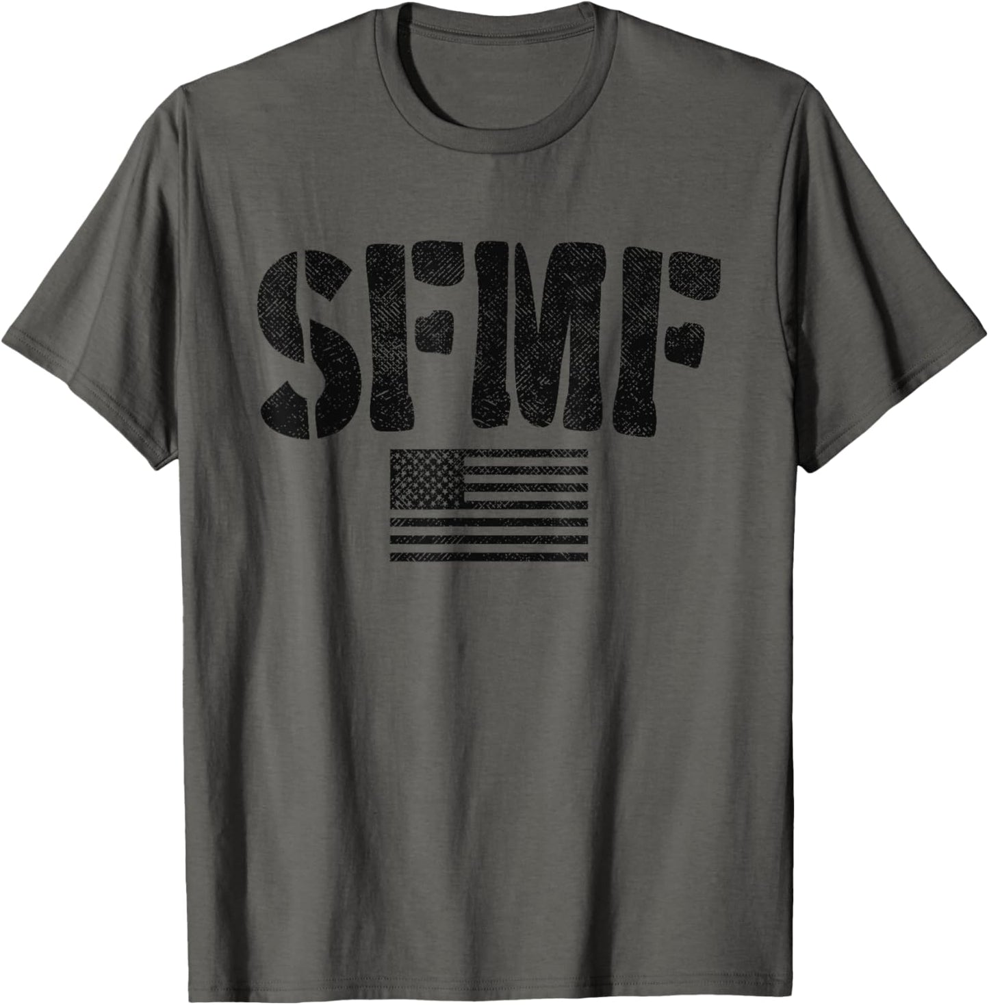 Sfmf Vintage American Flag Military Veteran Saying