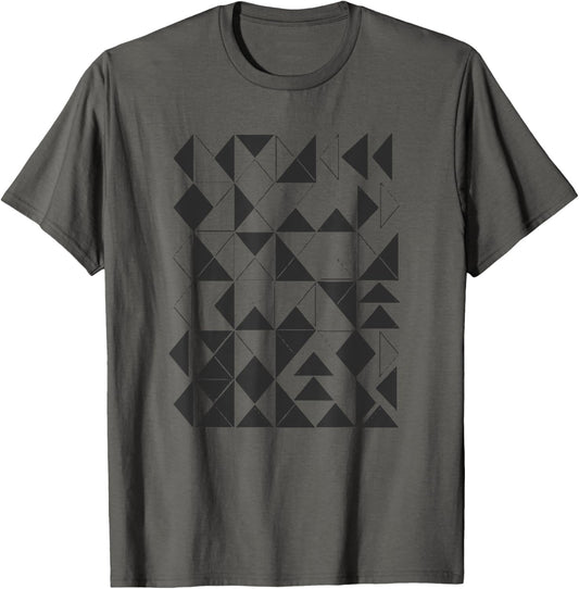 Artsy Modern Abstract Art Lines Shape Geometric Block Print