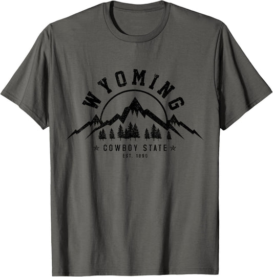 Wyoming The Cowboy State Est 1890 Usa America Souvenir