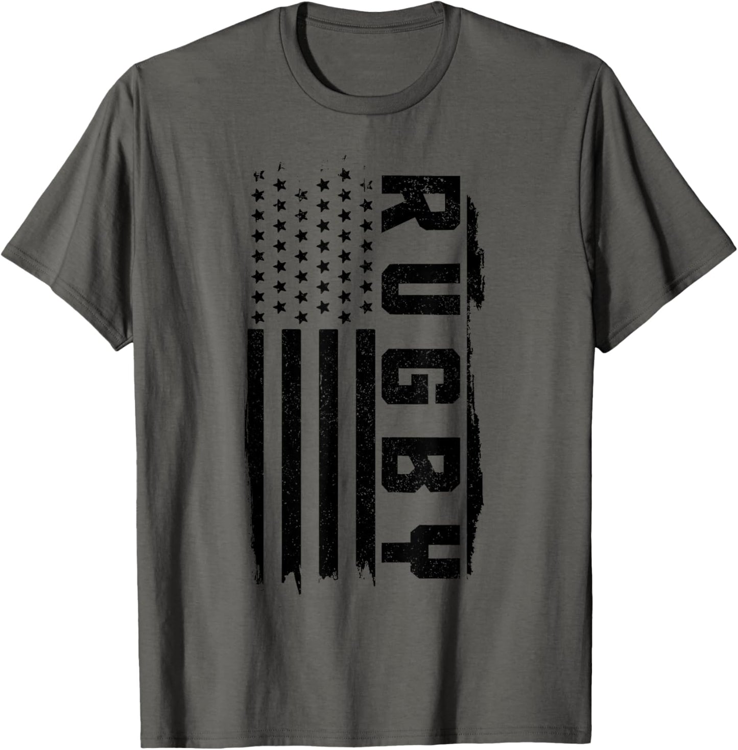 Rugby Player American Flag Patriotic Vintage Rugby